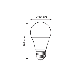 Żarówka LED SMD E27 230V 10W 4000K biała dzienna - zdjęcie dodatkowe 1